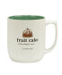 Christmas Fun Green Sayings 16 oz Mugs Set of 6