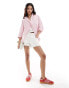 Cotton On high rise stretch denim shorts in white