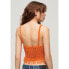 SUPERDRY Vintage Crochet Fringe sleeveless T-shirt