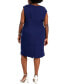 Plus Size Sleeveless Sheath Dress