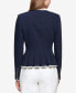 Women's Zip-Front Peplum Jacket