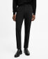 Men's Stretch Fabric Super Slim-Fit Suit Pants