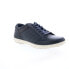 English Laundry Todd EL2636L Mens Blue Leather Lifestyle Sneakers Shoes 10.5