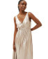 Women's Mimosa Metallic Maxi Dress