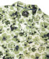 Men's Arlington Slim-Fit Stretch Rose-Print Button-Down Camp Shirt