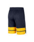 Men's Navy West Virginia Mountaineers Replica Team Basketball Shorts