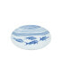 Marine Blue 6-Piece Cake Plate Set