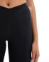 Nike Training One wrapped high waisted 7/8 leggings in black