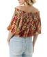 Women's Alana Floral-Print Off-The-Shoulder Top