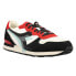 Diadora Camaro Legacy Lace Up Mens Black, Red, White Sneakers Casual Shoes 1786