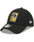 Men's Black Pittsburgh Pirates Logo 39THIRTY Flex Hat