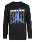 Big Boys Jumpman Flight Logo Long Sleeve T-shirt