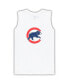 Женская пижама Concepts Sport womens White, Royal Chicago Cubs Plus Size Tank Top and Shorts Sleep Set