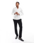 ASOS DESIGN smart slim oxford shirt in white