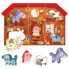 HEADU Montessori First The Farm puzzle