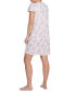 Women's Short-Sleeve Floral Nightgown