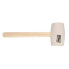 STEIN Rubber mallet white wood handle 700g