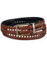 Men's Reversible Lace Logo Belt