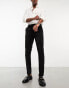 ASOS DESIGN smart co-ord skinny trousers in black corduroy