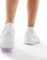 Vans Cruze Too trainers in white and lilac