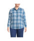 Cloudy blue/ivory plaid