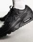 Nike Air Max 90 LTR trainers in triple black