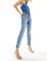 River Island slim straight leg jeans in blue