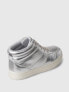 Kids High-Top Metallic Sneakers