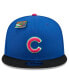 Men's Royal/Black Chicago Cubs Watermelon Big League Chew Flavor Pack 9FIFTY Snapback Hat