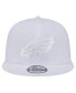 Men's Philadelphia Eagles Main White on White 9Fifty Snapback Hat