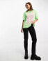 ASOS DESIGN oversized t-shirt with bright sex pistols license graphic in green