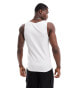 ASOS DESIGN 2 pack muscle fit vests in khaki and grey