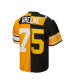 Men's Joe Greene Black, Gold Pittsburgh Steelers 1976 Split Legacy Replica Jersey