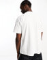 Dickies enterprise oversized t-shirt with central logo in white