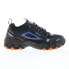 Fila Oakmont TR 1JM01745-035 Mens Black Leather Athletic Hiking Shoes 8