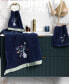 Textiles Turkish Cotton Stella Embellished Hand Towel Set, 2 Piece