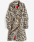 Women's Leopard-Print Classic Trench Coat, Created for Macy's