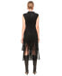 Women's Tiered-Fringe Sleeveless Dress