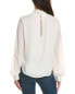 Krisa Asymmetrical Keyhole Blouse Women's