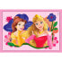 CLEMENTONI Puzzle 4 In 1 Disney Princesses