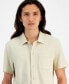 Men's Short-Sleeve Oversized Pique Knit Shirt, Created for Macy's