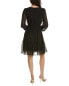 Taylor Chiffon Dress Women's Black 6