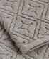 Micro Cotton Sculpted Tonal Tile Hand Towel, 16" x 30", Created for Macy's