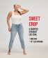 Women's Sweet Crop Straight-Leg Jeans