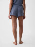 Linen-Blend PJ Shorts