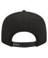 Men's Black Oakland Athletics Metallic Logo 9FIFTY Snapback Hat