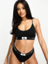 Calvin Klein CK 96 unlined bralette in black