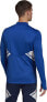 Adidas Bluza męska adidas Condivo 22 Training 1/2 zip niebiesko-biała HA6271 S