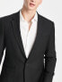 River Island super skinny suit jacket in black