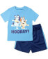 Boys Bingo T-Shirt and Mesh Shorts Outfit Set to